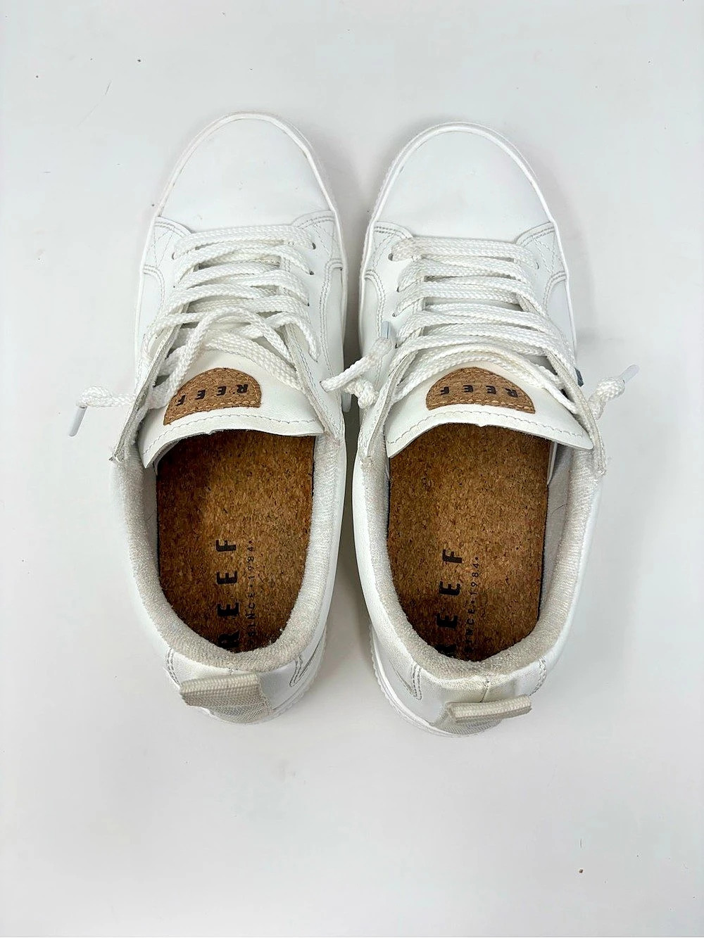 REEF Lay Day Dawn White Sneakers